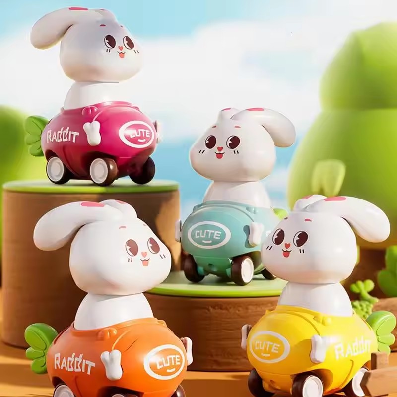 Press and Go Bunny Car