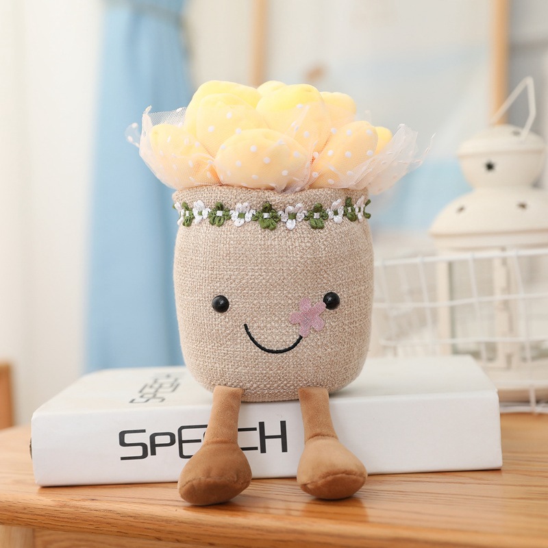 25cmSimulation succulent plush toy interesting plants