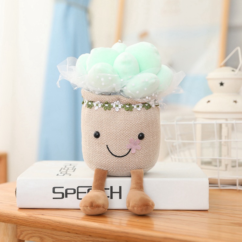 25cmSimulation succulent plush toy interesting plants