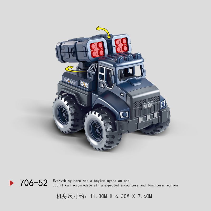 New children's engineering car baby toy car boy inertia car excavator car children's toys