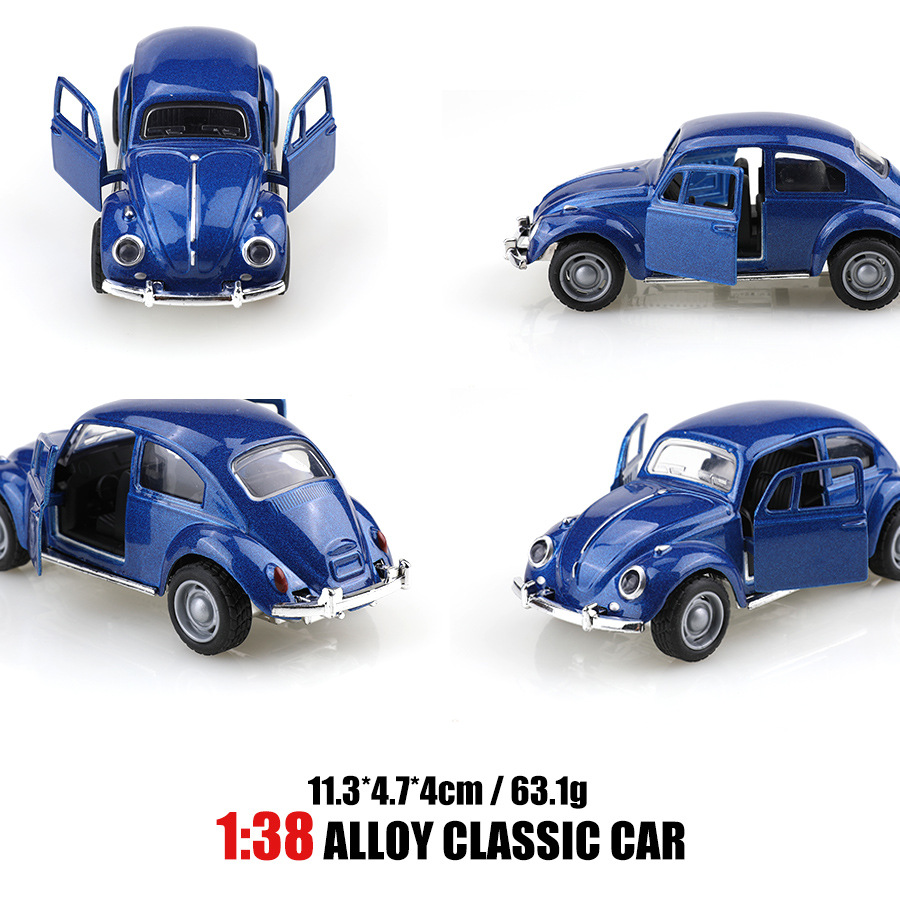 Popular 1: 38 Beetle alloy car