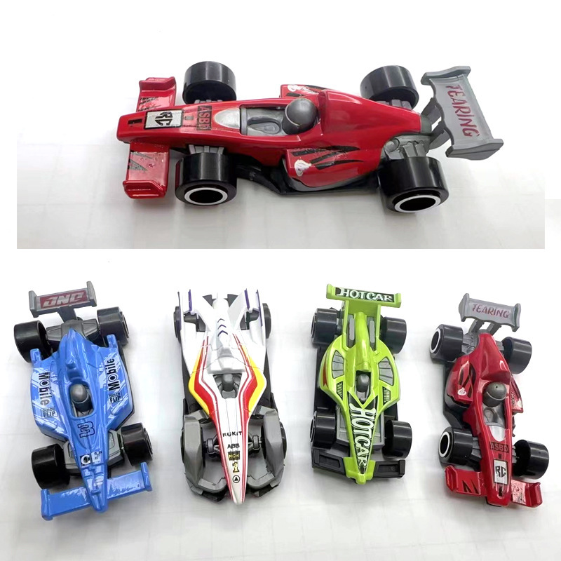 Alloy Formula Racing Car Slide Simulation Racing Car Pendant