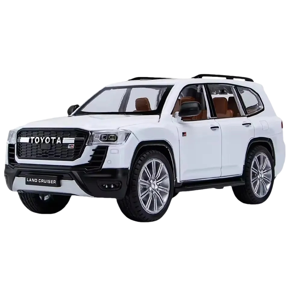 1:24 Toyota Land Cruiser LC300 GR Alloy car model high simulation vehicle car collection