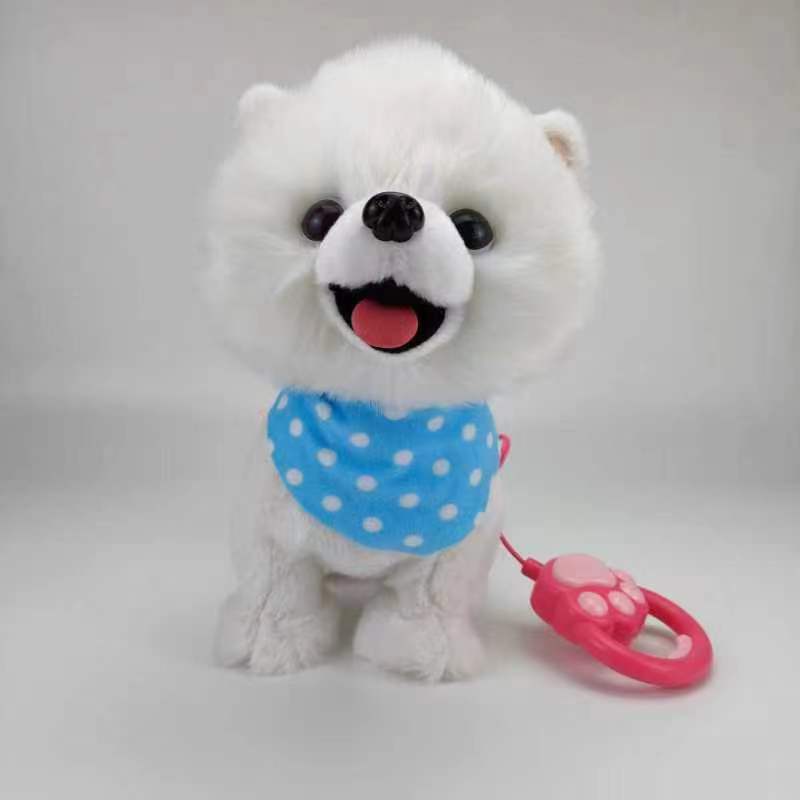 Electric plush toy cat can walk, sing, nod, touch and meow, simulate tongue sticking out kitten