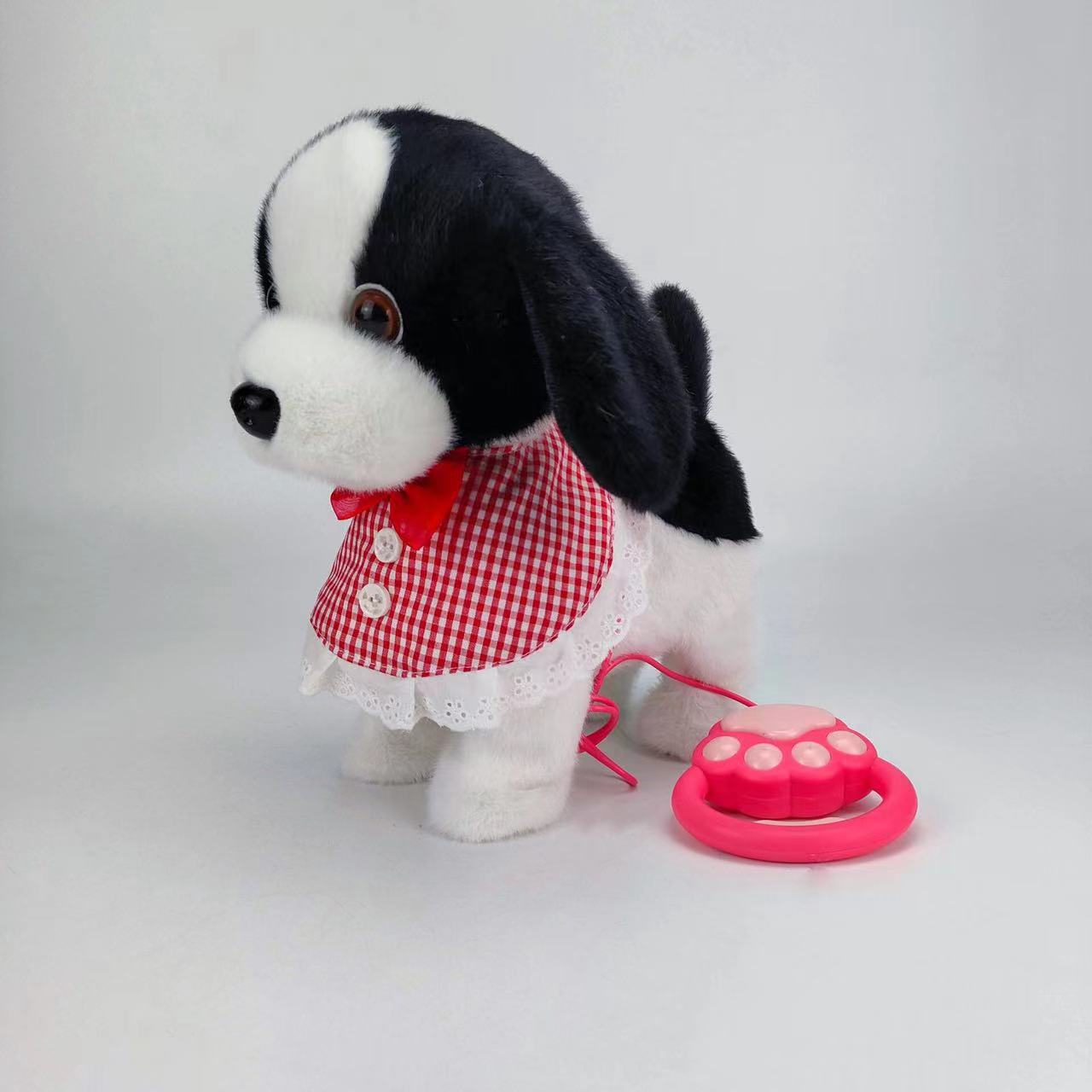 Electric plush toy cat can walk, sing, nod, touch and meow, simulate tongue sticking out kitten