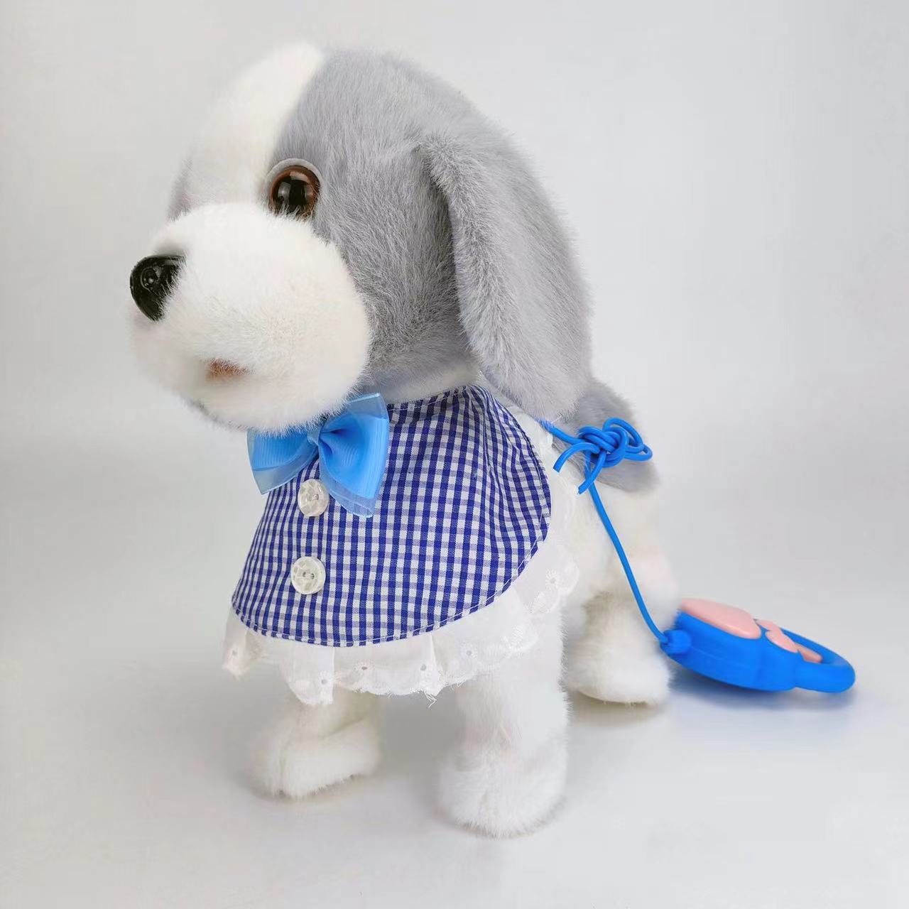 Electric plush toy cat can walk, sing, nod, touch and meow, simulate tongue sticking out kitten