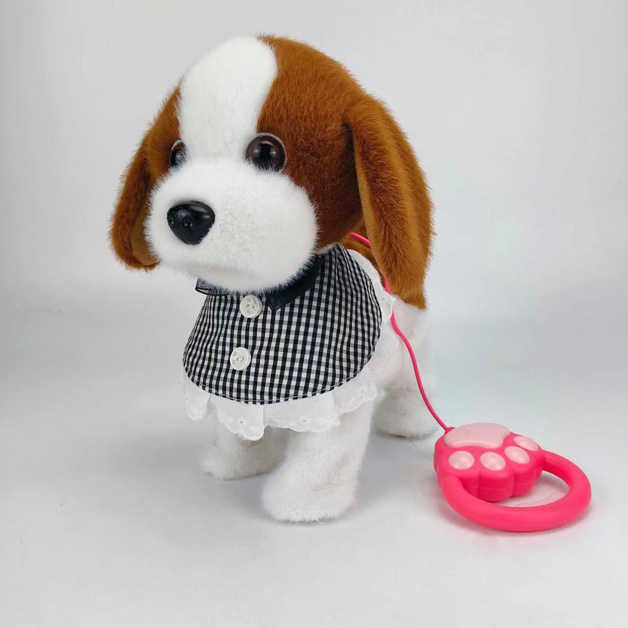 Electric plush toy cat can walk, sing, nod, touch and meow, simulate tongue sticking out kitten