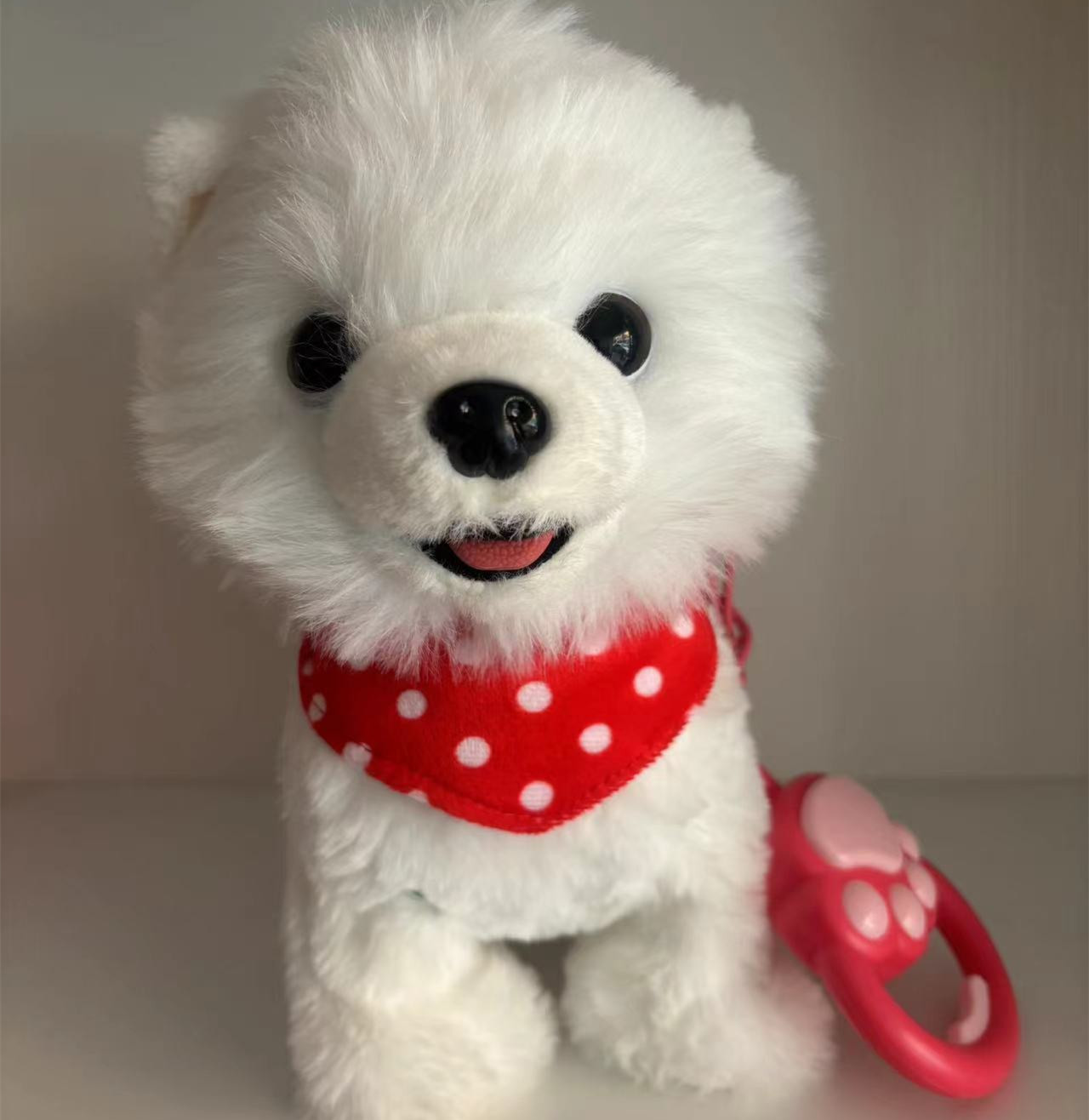 Electric plush toy cat can walk, sing, nod, touch and meow, simulate tongue sticking out kitten