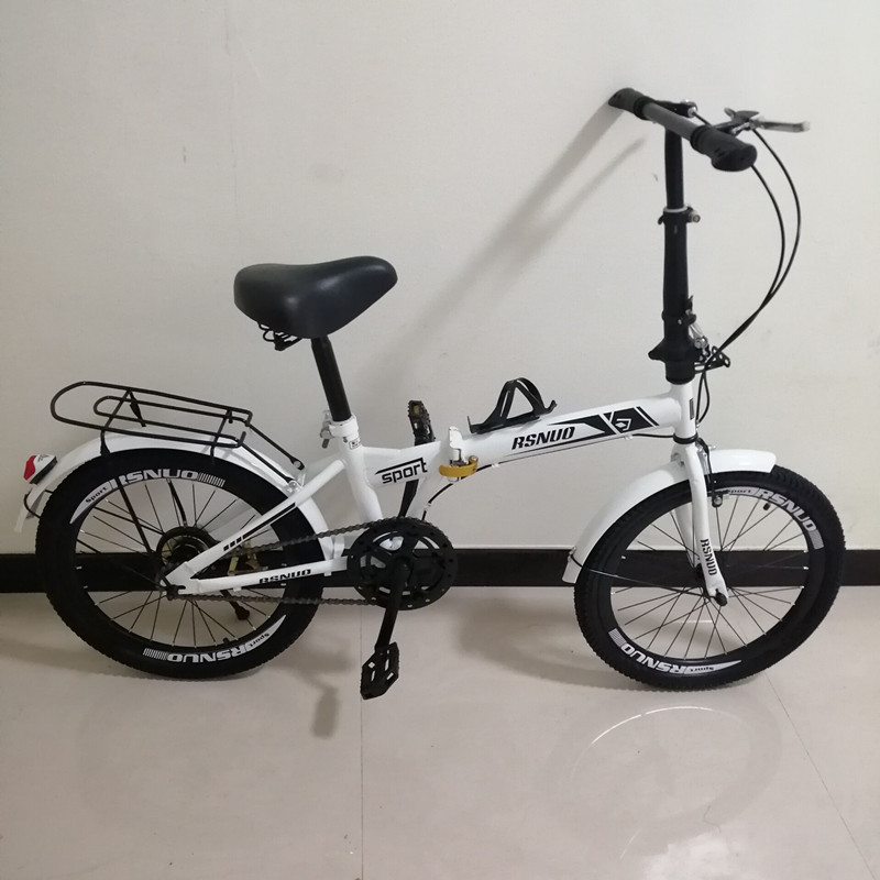 Best-selling folding bicycle 20 inch single speed, variable speed men's and women's ultra-light bicycle