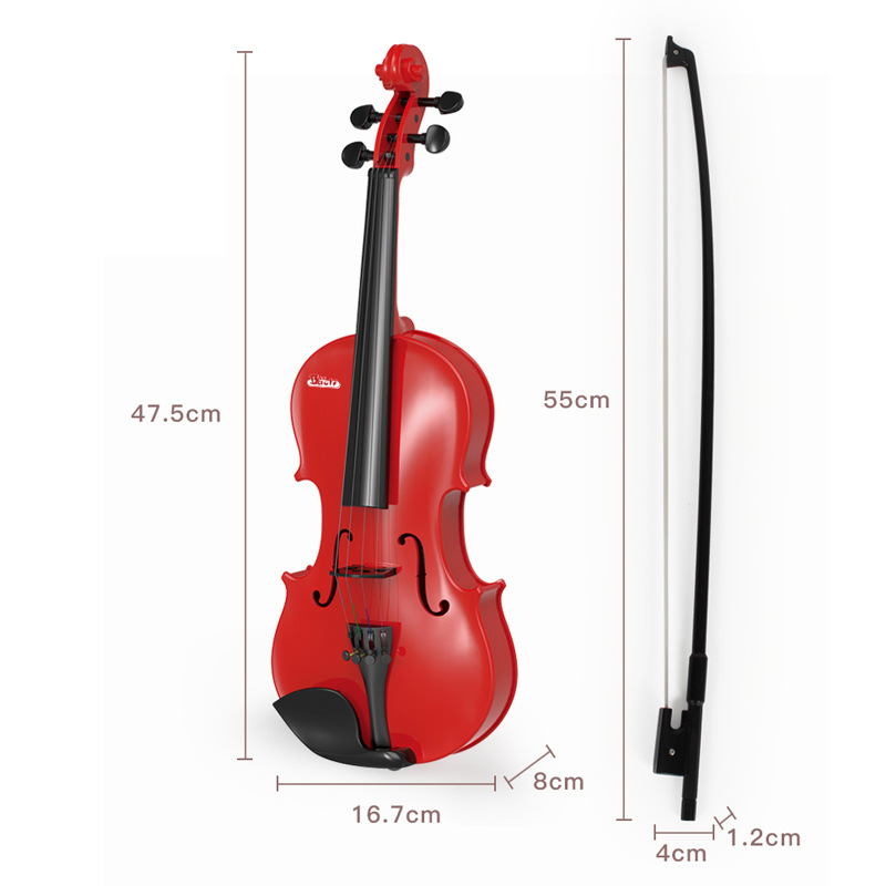 Polaroid Dream Strings Simulation Violin Playable Children's Gift Baby Musical Instrument Girl Beginner Toy