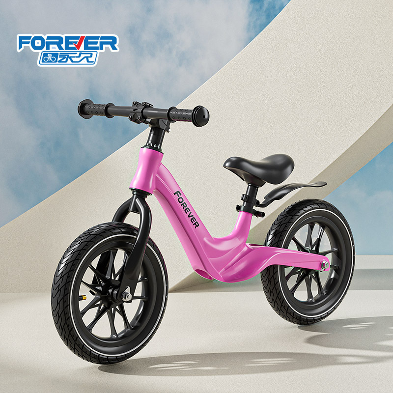 High-end brand permanent children's balance car 1-6 years old baby pedal-free bicycle ultra-light magnesium alloy 12/14 inch sliding scooter