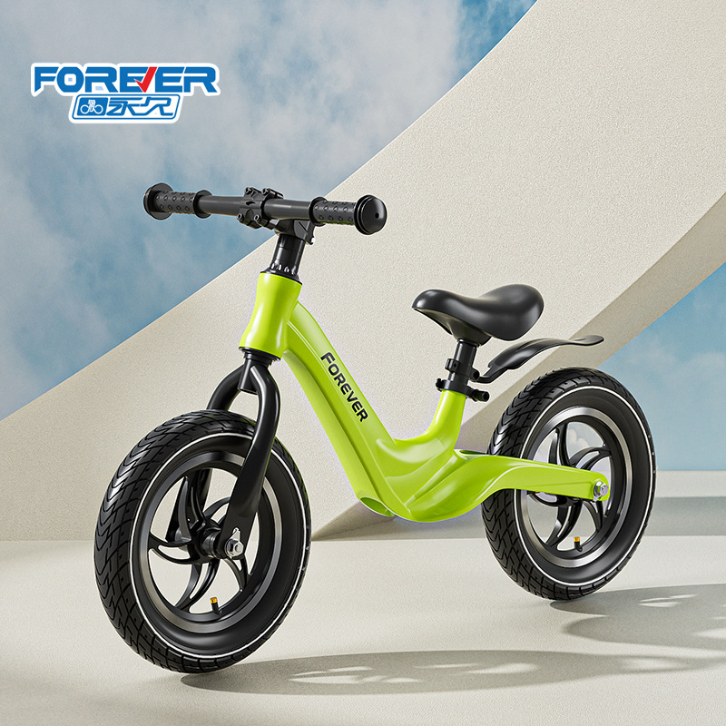 High-end brand permanent children's balance car 1-6 years old baby pedal-free bicycle ultra-light magnesium alloy 12/14 inch sliding scooter