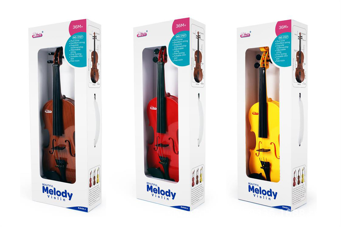 Polaroid Dream Strings Simulation Violin Playable Children's Gift Baby Musical Instrument Girl Beginner Toy