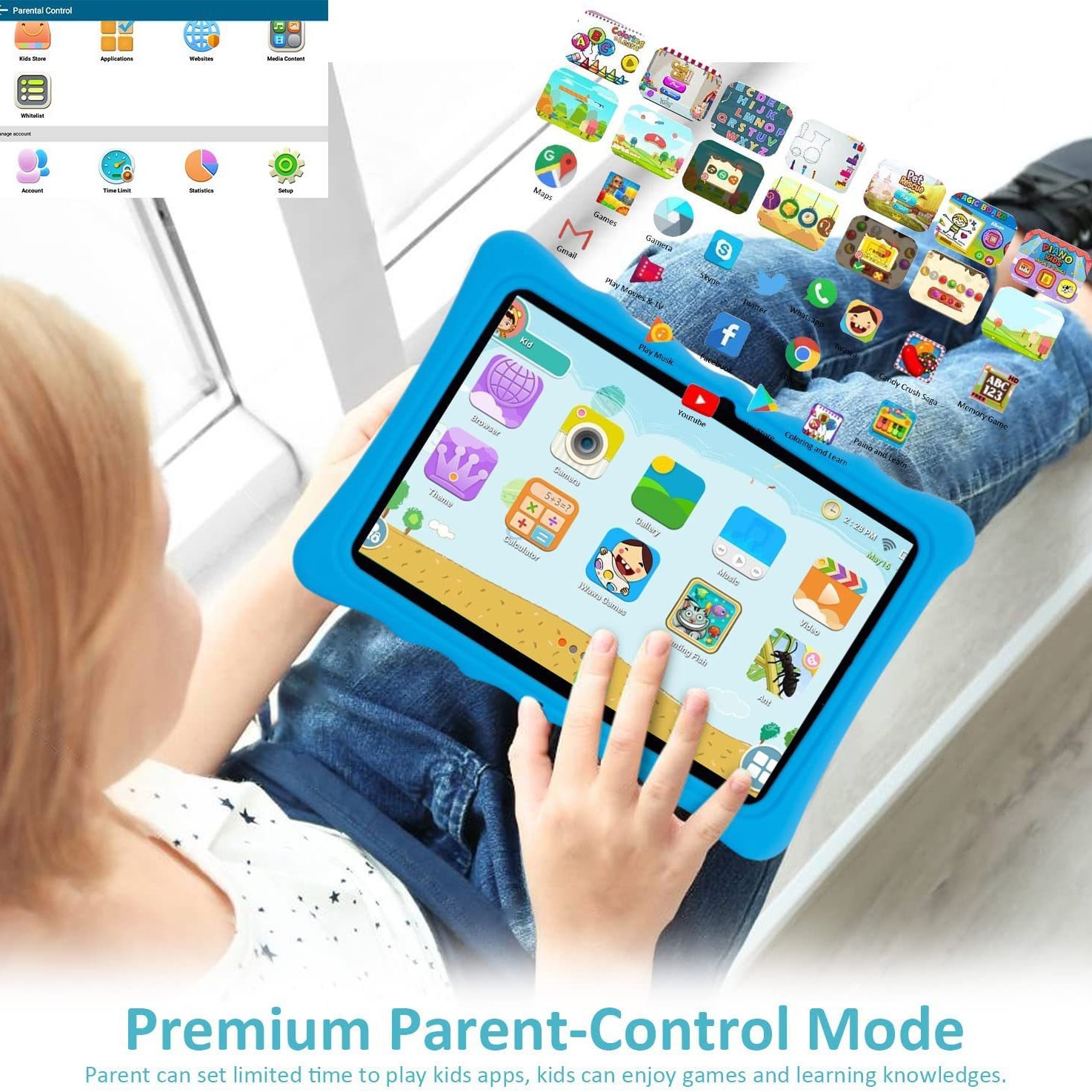 10-inch children's tablet computer Android 10 learning smart tutor machine
