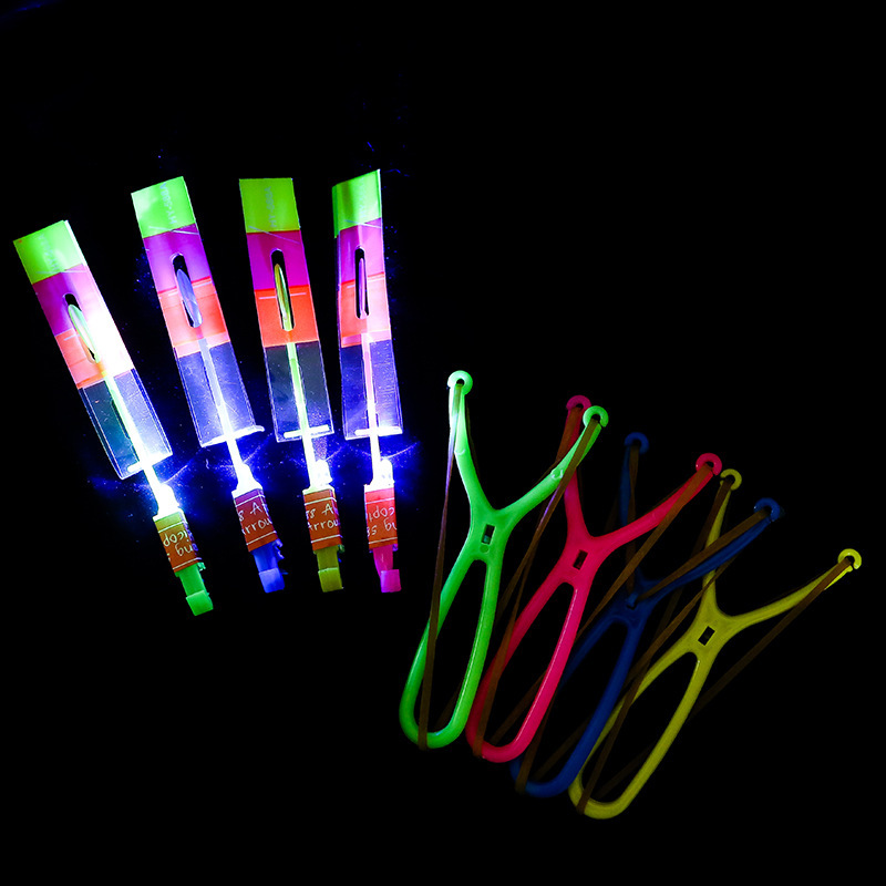 Luminous slingshot toy