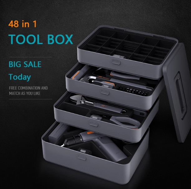 💥Clearance Sale🔥 48 In 1 Tool Box - Free Shipping