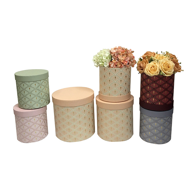 Juego de 3 Cubos Redondos para Flores | Diseño Moderno | EN STOCK | Para Mayoristas