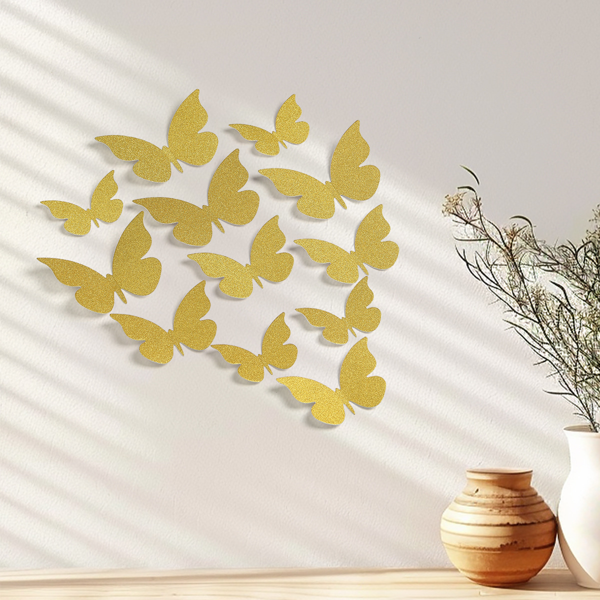 Mariposas Adhesivas Decorativas al Mayoreo - Láminas de Vinil con Corte Laser en Colores Pastel (Macarons) - Para Decoración de Pared, Eventos y Escaparatismo - Mín. 500 pzas