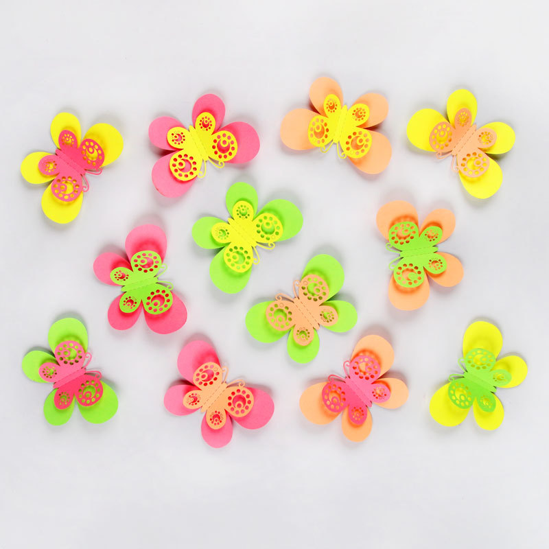 Pegatinas de Flores Coloridas para Amazon - Decoración Infantil Retro para Habitación de Niñas y Guarderías - Adhesivos de Pared con Diseño Vintage para Mayoristas