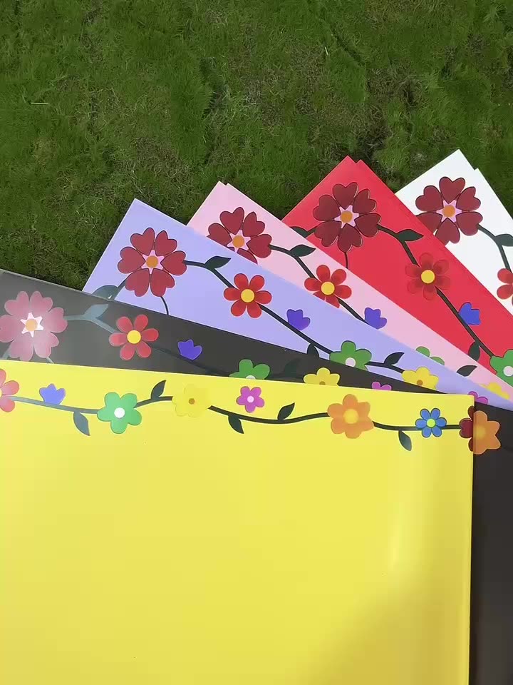 Papel para Flores con Estampado de Flores Multicolor - Estilo Europeo Elegante (Tipo Ouya) - Papel Impermeable Extra Grueso - Fabricante de Exportación para Venta al por Mayor
