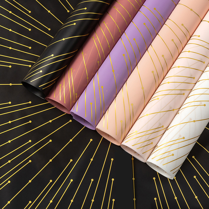 Papel para Flores 'Punto de Partida del Amor' - Estilo Coreano Moderno para Qixi (San Valentín Chino) - Acabado de Lujo Impermeable para Floristerías - Venta al por Mayor