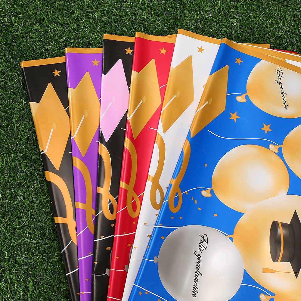 Papel para Flores 'Nosa' con Borde Dorado - Estilo Europeo/Americano Moderno - Papel Impermeable de Lujo para Floristerías y Eventos - Venta al por Mayor