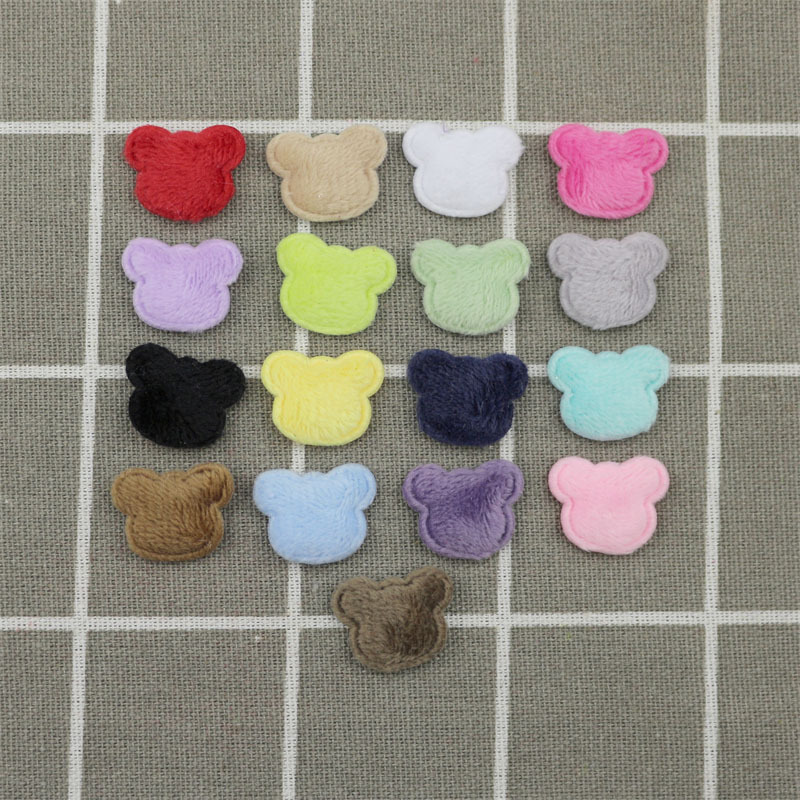 Ositos de Felpa de 2cm - Componentes para Fabricación de Accesorios de Pelo, Ropa, Calzado y Productos para Mascotas - Proveedor Mayorista