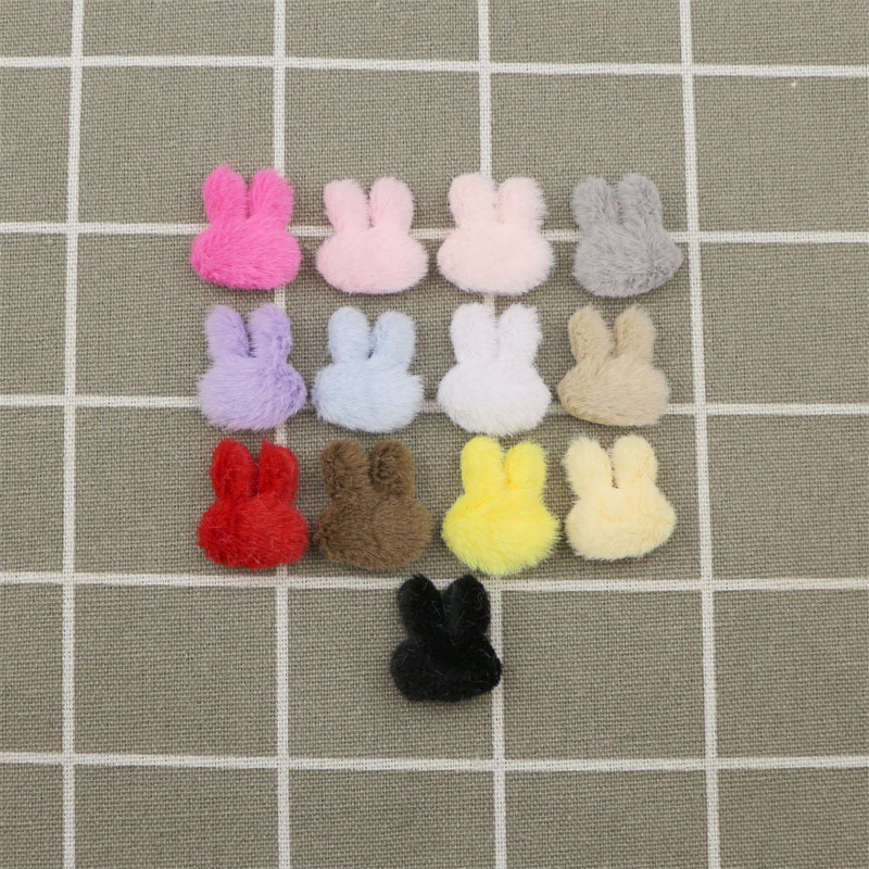 Conejos Mini de Piel Sintética de 2.3cm - Componentes para Fabricación de Accesorios de Pelo, Ropa, Juguetes y Manualidades - Proveedor Mayorista