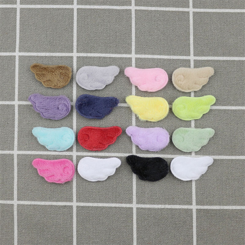 Alas de Felpa Doble Cara de 3cm - Componentes para Fabricación de Accesorios de Pelo, Ropa y Juguetes - Proveedor Mayorista