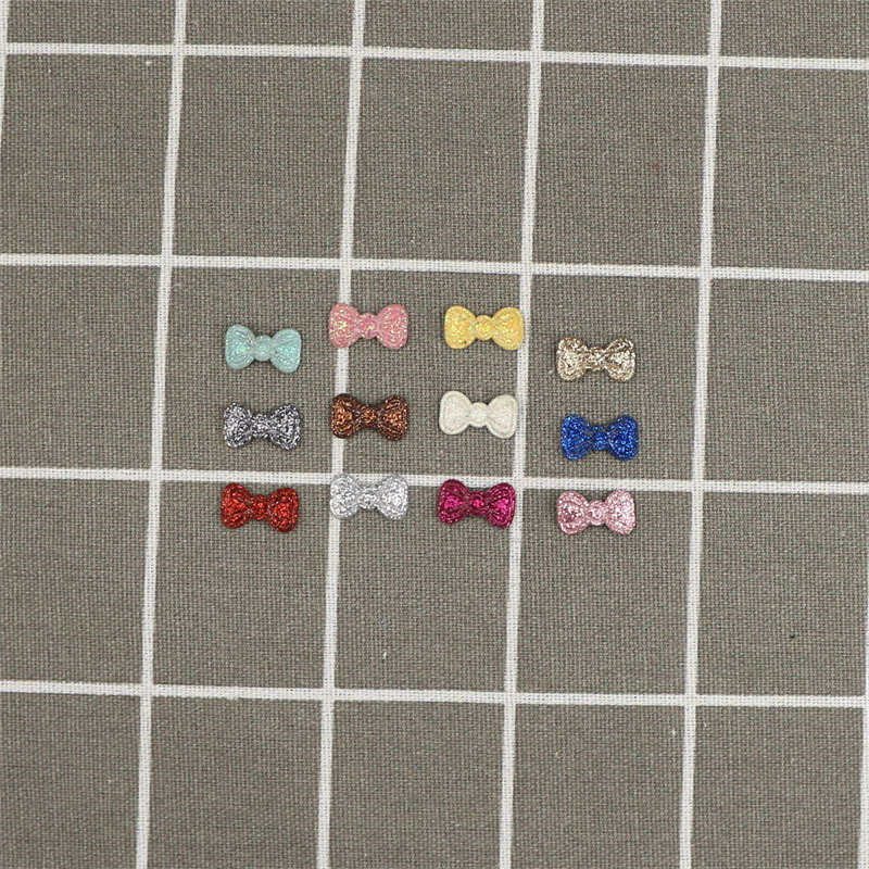 Moños Mini de Cuero de 1.5cm - Componentes para Fabricación de Accesorios de Pelo, Ropa y Juguetes - Proveedor Mayorista