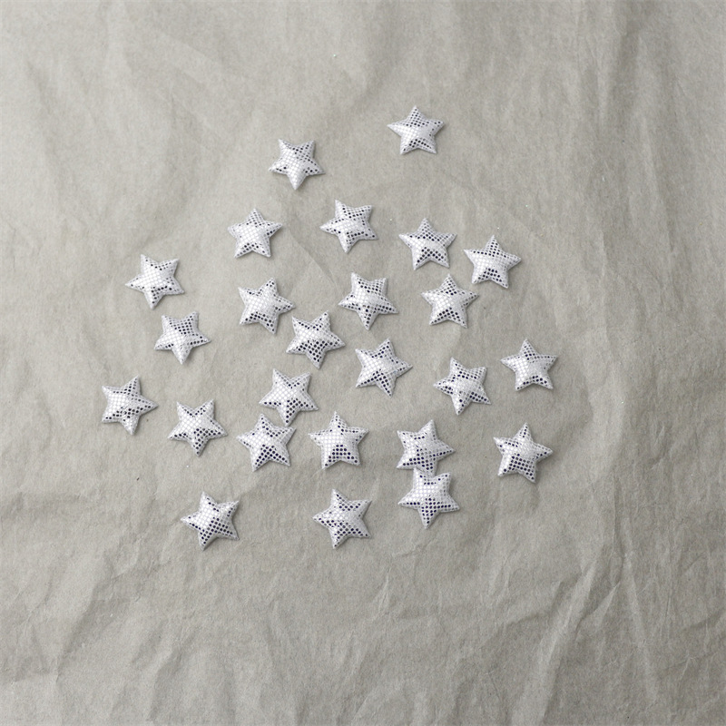 Estrellas Mini Brillantes de 1.3cm - Componentes para Fabricación de Accesorios de Pelo, Guantes, Calcetines y Manualidades - Proveedor Mayorista