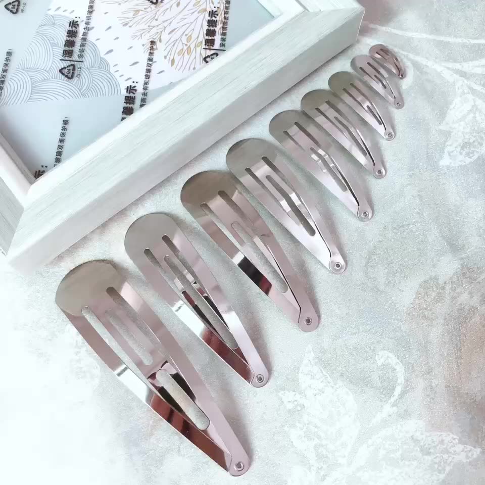 Pinzas de Pato Coreanas con Cola Levantada - Mayorista de Accesorios para Cabello con Doble Diente Reforzado 