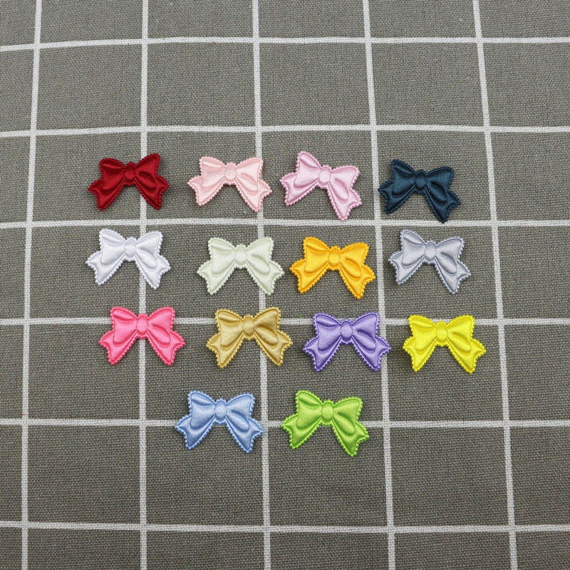 Moños de Satén de 3cm para Muñecas - Componentes para Fabricación de Accesorios de Pelo, Ropa de Muñecas y Manualidades - Proveedor Mayorista