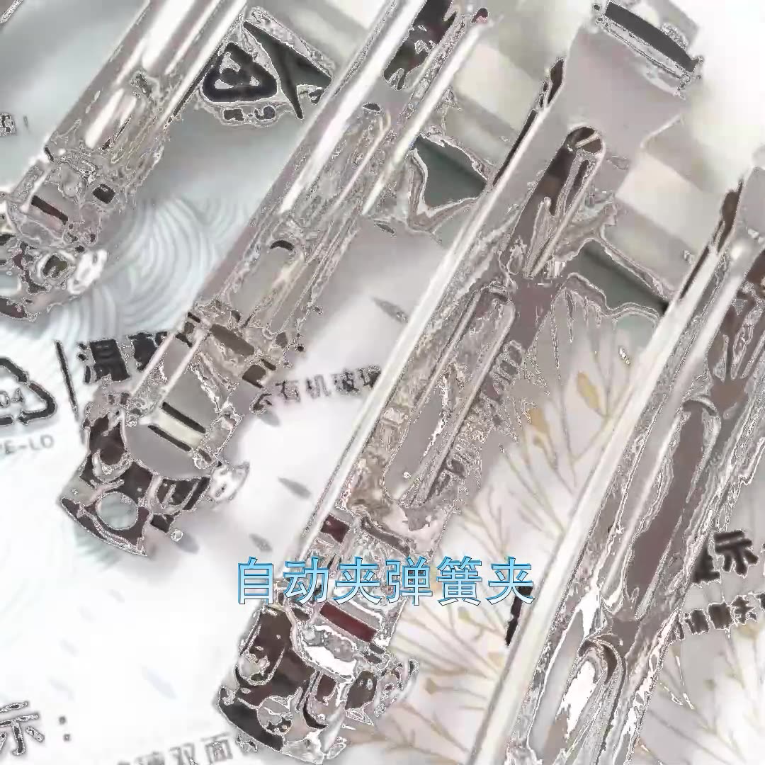 Pinzas de Resorte Coreanas Premium de 3 Piezas - Accesorios para Cabello de Acero Inoxidable