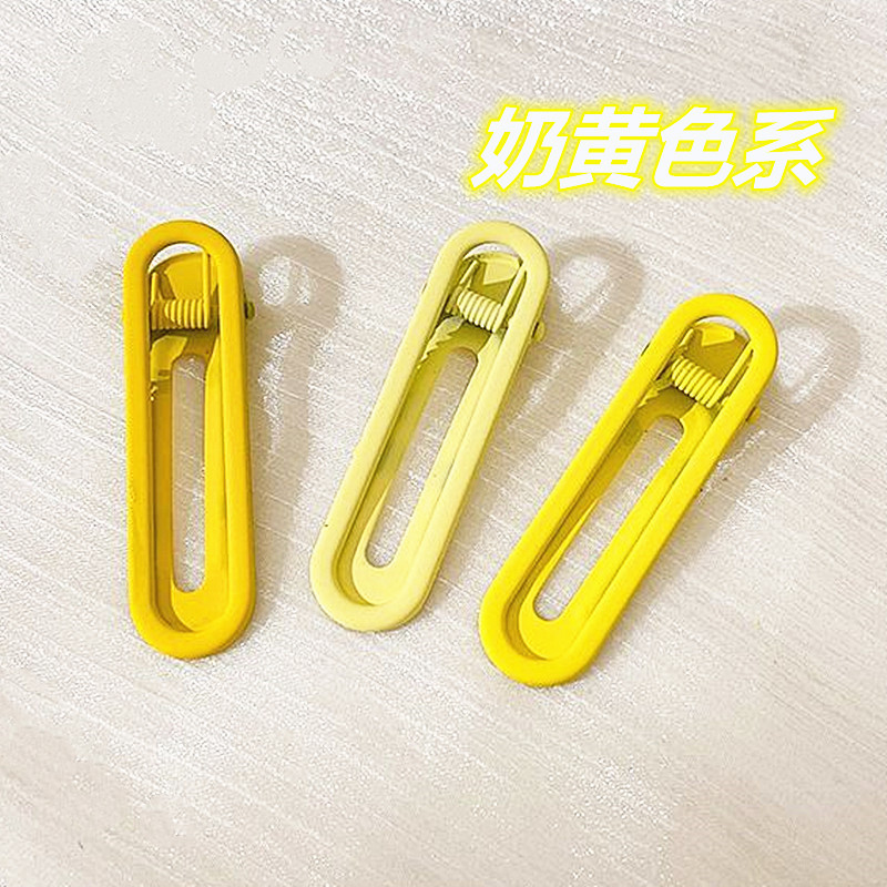 Pinzas de Pato en Colores Pastel - Broches Laterales con Acabado en Esmalte 