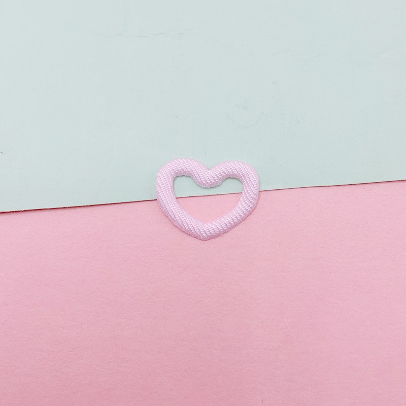 Corazones y Estrellas de Tela Doble Cara con Calado - Componentes para Fabricación de Ropa, Bolsos, Fundas de Móvil y Merchandising - Proveedor Mayorista