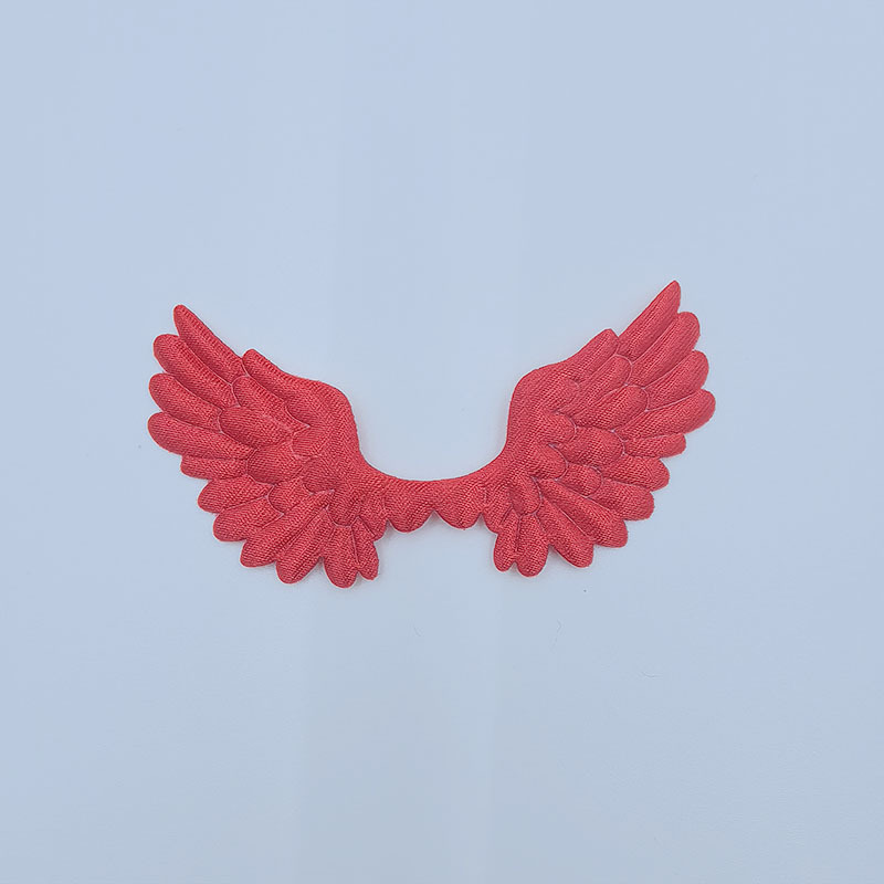Alas de Ángel de Satén con Estampado por Ultrasonido - Componentes para Decoración de Pasteles, Fabricación de Accesorios, Ropa y Juguetes - Proveedor Mayorista 