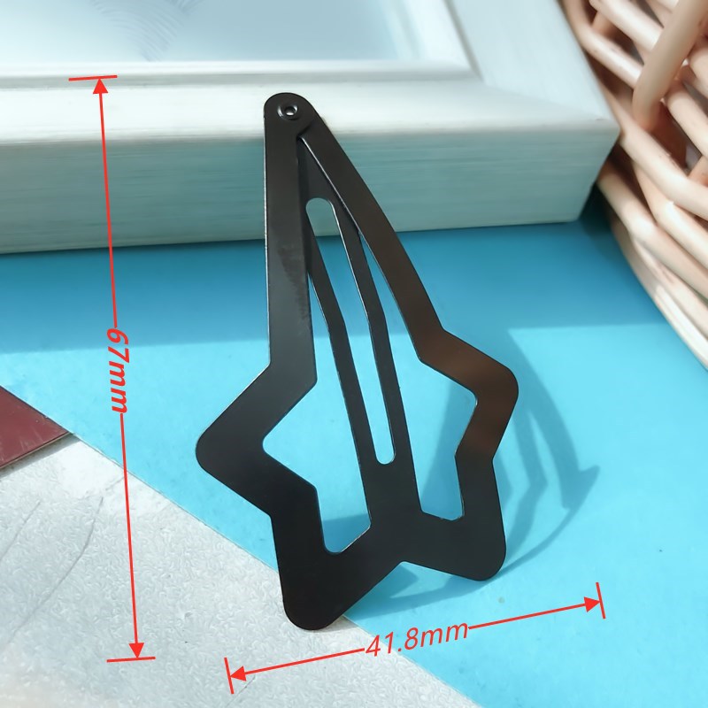 Broches BB Coreanos Premium en Forma de Lágrima - Accesorios para Cabello con Revestimiento Electrolítico