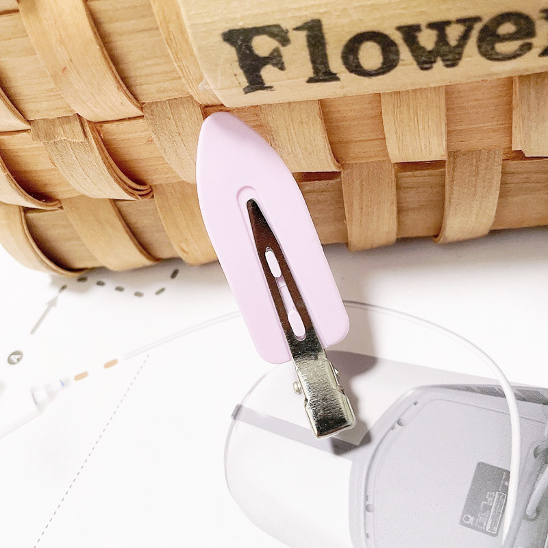 Pinzas de Pato con Pintura a Spray Colorida - Broches Antideslizantes para Flequillo con Acabado Mate 