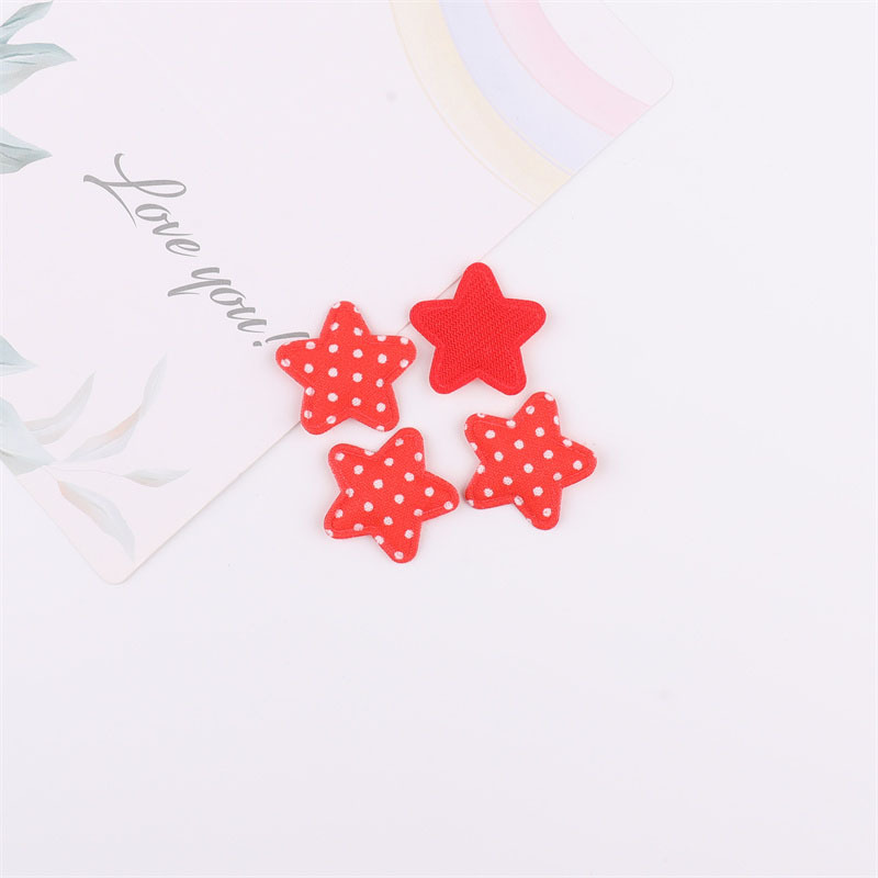 Estrellas de Puntos de 2.5cm - Componentes para Fabricación de Accesorios de Pelo, Ropa, Juguetes y Manualidades - Proveedor Mayorista