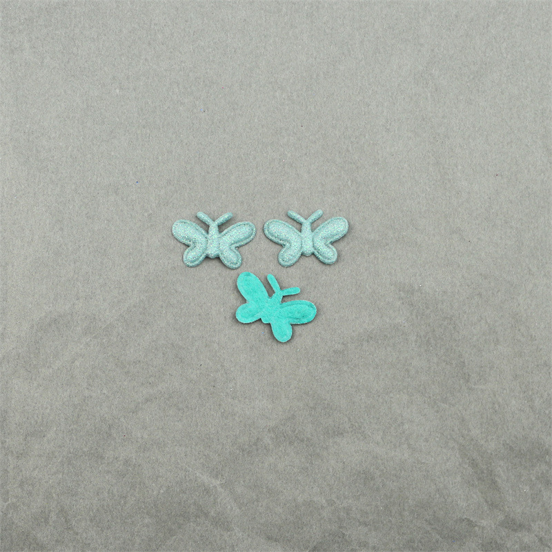 Mariposas Brillantes de Colores con Purpurina - Componentes para Fabricación de Accesorios de Pelo, Juguetes y Manualidades - Proveedor Mayorista