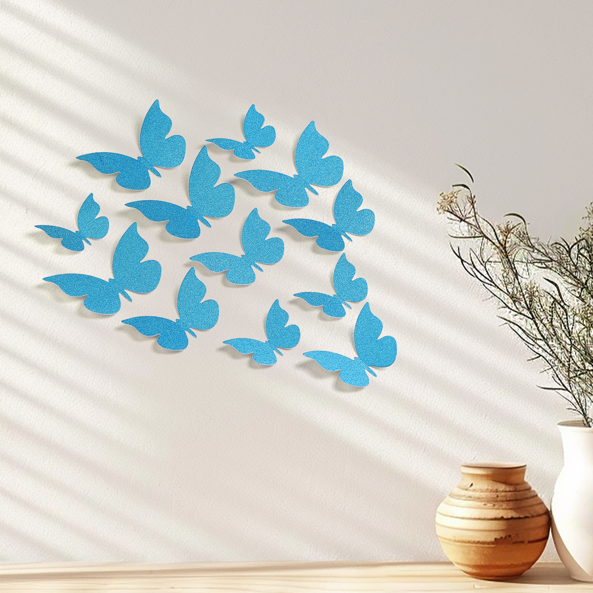 Mariposas Adhesivas Decorativas al Mayoreo - Láminas de Vinil con Corte Laser en Colores Pastel (Macarons) - Para Decoración de Pared, Eventos y Escaparatismo - Mín. 500 pzas