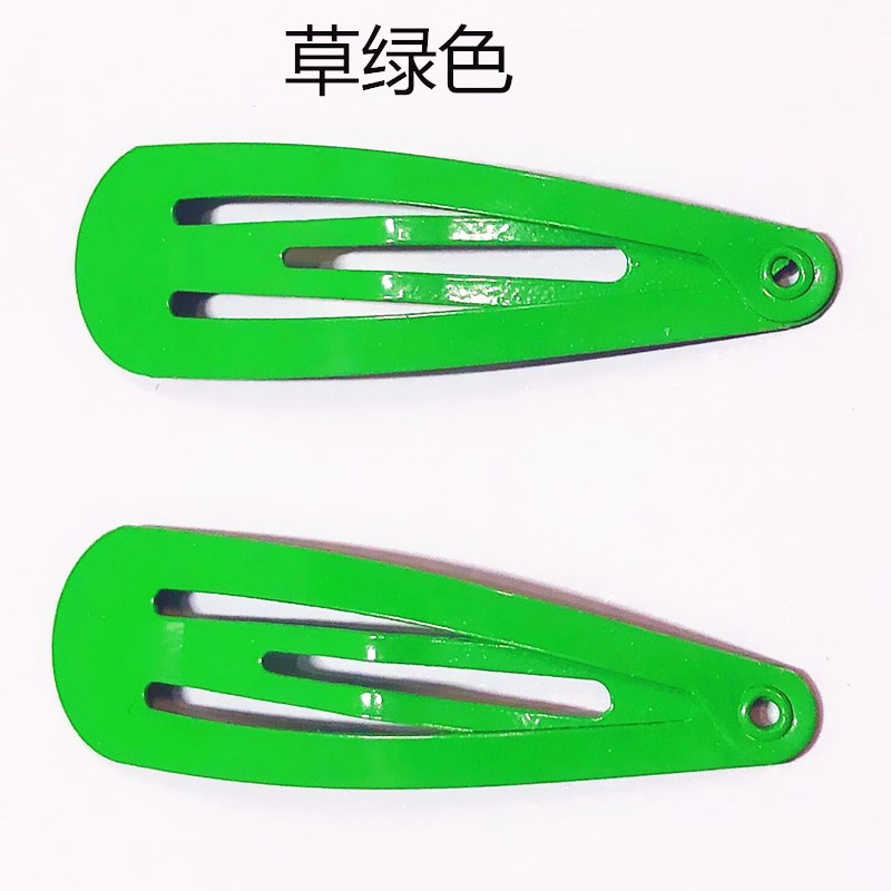 Lata de 12 Broches BB Macaron de 5CM - Pinzas en Forma de Lágrima con Esmalte Premium