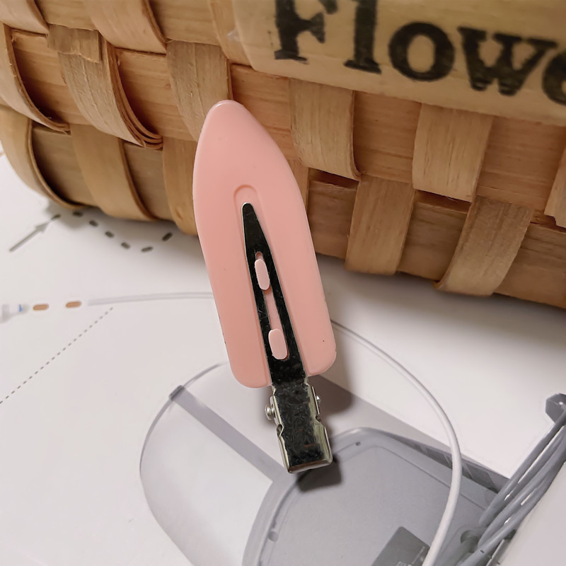 Pinzas de Pato con Pintura a Spray Colorida - Broches Antideslizantes para Flequillo con Acabado Mate 