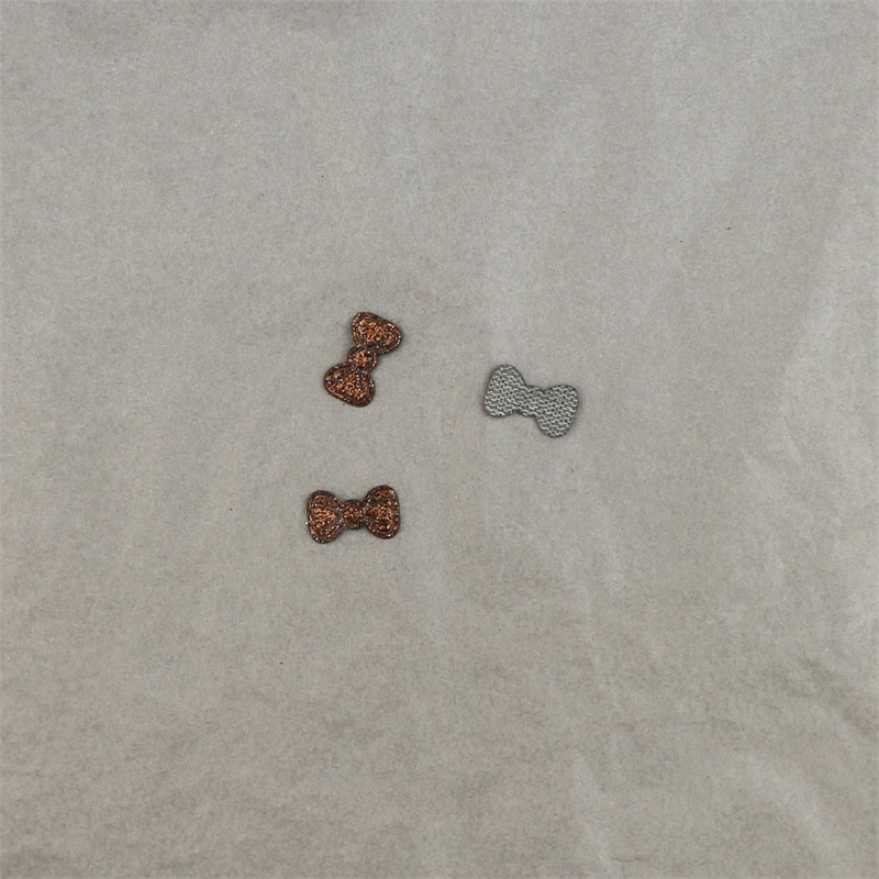 Moños Mini de Cuero de 1.5cm - Componentes para Fabricación de Accesorios de Pelo, Ropa y Juguetes - Proveedor Mayorista 