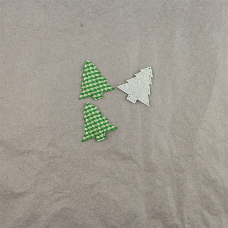 Árboles de Navidad Verdes para Manualidades - Componentes para Fabricación de Accesorios de Pelo, Gorros, Regalos y Decoración Navideña - Proveedor Mayorista