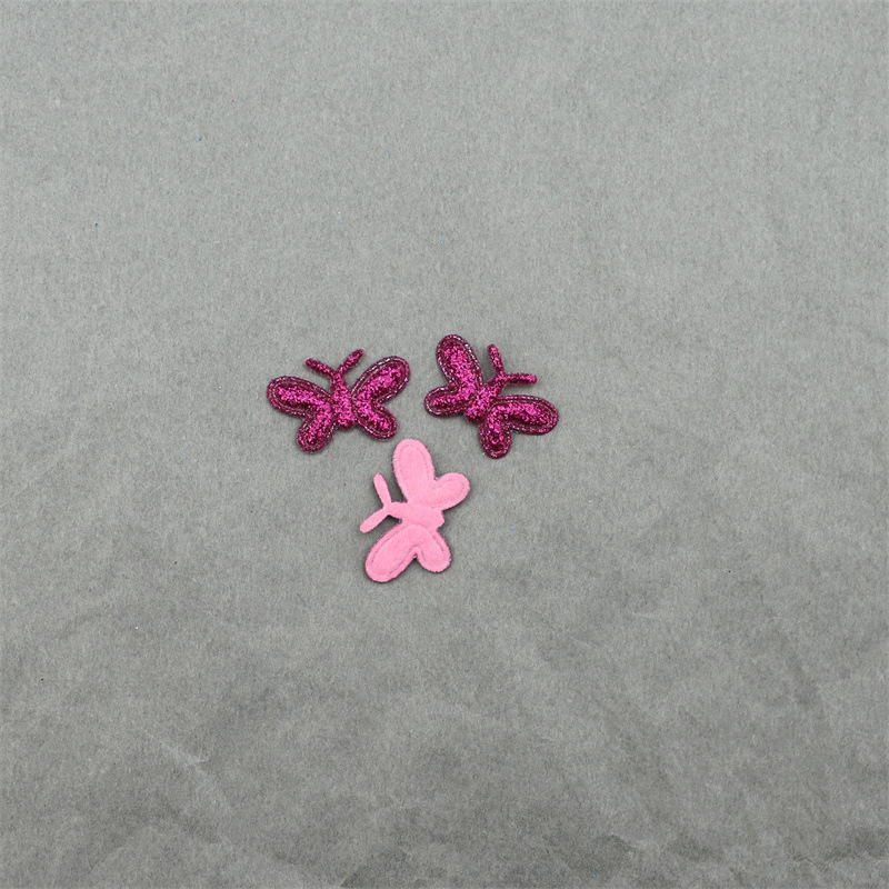 Mariposas Brillantes de Colores con Purpurina - Componentes para Fabricación de Accesorios de Pelo, Juguetes y Manualidades - Proveedor Mayorista