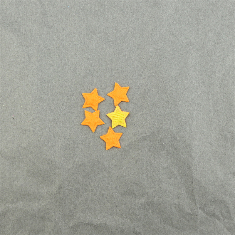 Estrellas Mini de Fieltro de 1.3cm con Estampado - Componentes para Fabricación de Accesorios de Pelo, Manualidades y Decoración - Proveedor Mayorista