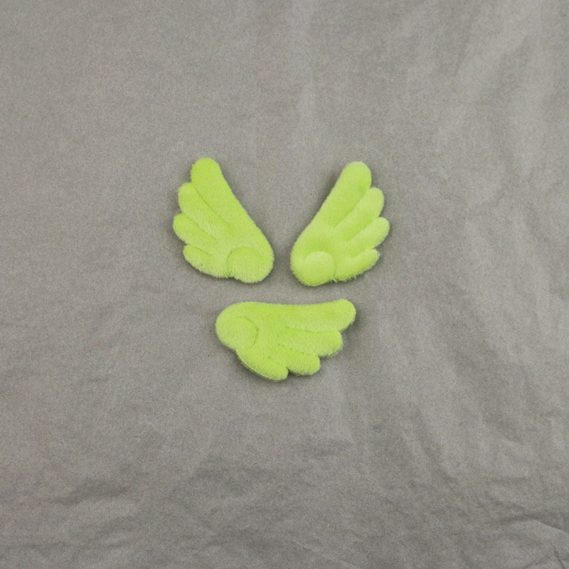 Alas de Ángel de Felpa Doble Cara de 4cm - Componentes para Fabricación de Accesorios de Pelo, Ropa y Manualidades - Proveedor Mayorista