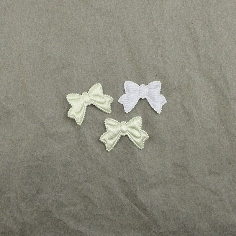 Moños de Satén de 3cm para Muñecas - Componentes para Fabricación de Accesorios de Pelo, Ropa de Muñecas y Manualidades - Proveedor Mayorista